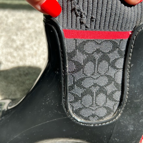 Coach rain boots - Picture 3 of 4